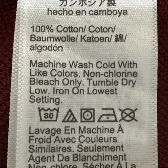 Jcrew 2 Button Sweater Blazer Dark Red Brick - Picture 6 of 7